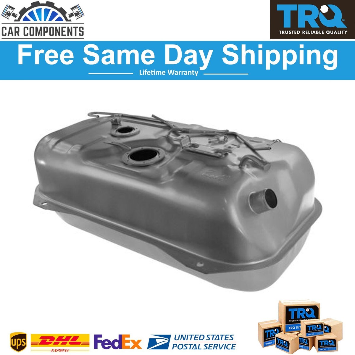 TRQ New Gas Fuel Tank 11 Gallon For 1989-1996 Geo Tracker Suzuki
