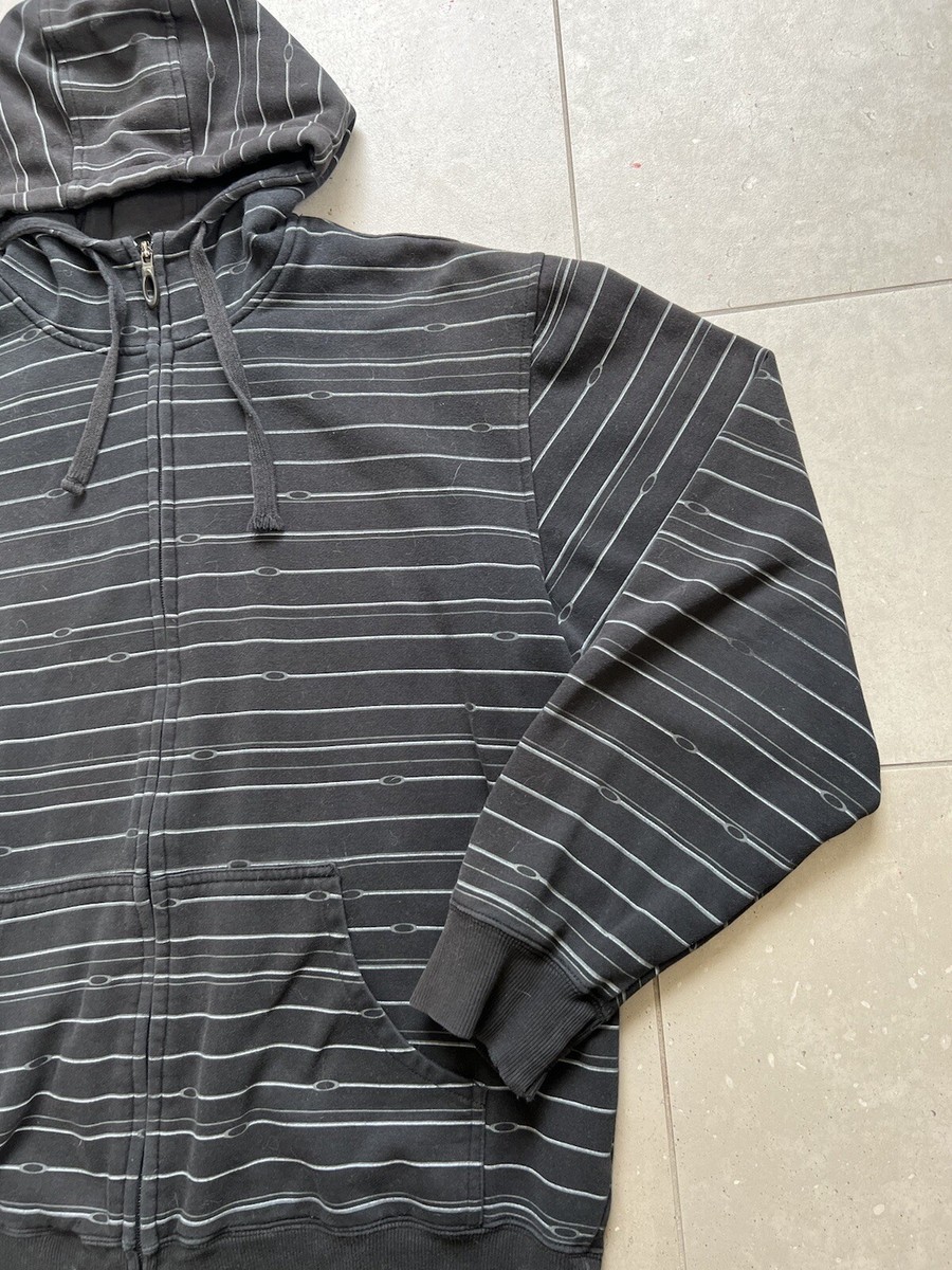 Vintage Y2K Oakley Faded Brand Logo All Over Print Black Vintage Y2K Oakley Faded Brand Logo All Over Print Black