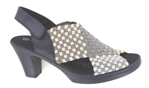 Bernie Mev Beatrice Womens Block High Heel Sandal Ladies Ankle Strap Party Shoes - Picture 5 of 5