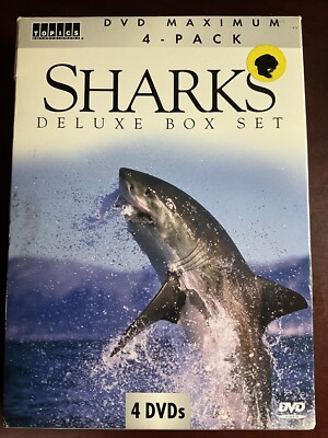 TOPICS SHARKS DELUXE BOX SET (DVD MAXIMUM 4 - PACK, Great White