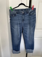 J Jill High Rise Straight Leg Denim