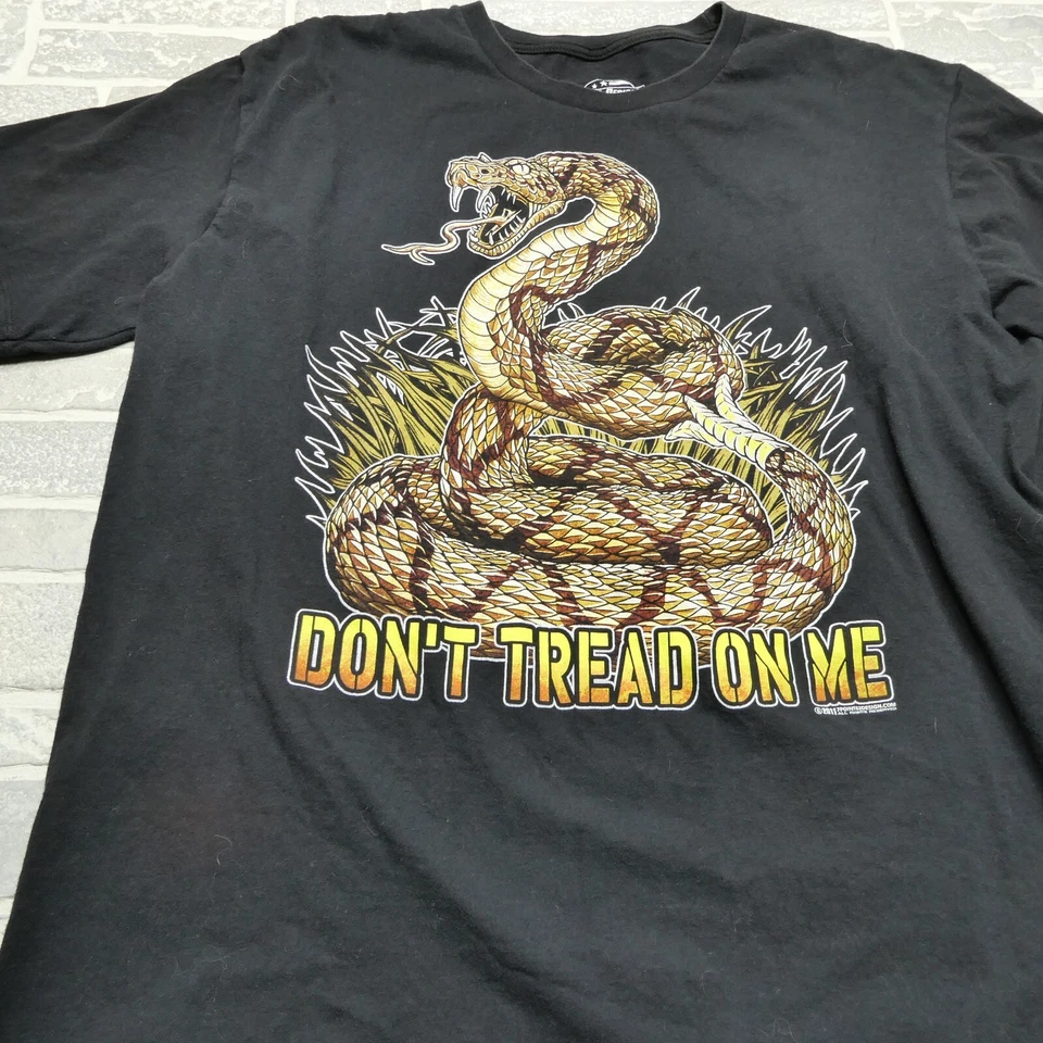 Camisa Diseño 7.62 Adulto XL Don't Tread on Me Rattlesnake Marine Corps Logo Para Hombre Foto 2 de 4
