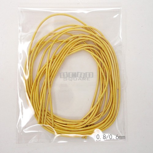 Cubierta de cable de rosca GIMP lingotes de alambre francés en tono dorado total 70"" (5'10") - Imagen 11 de 13