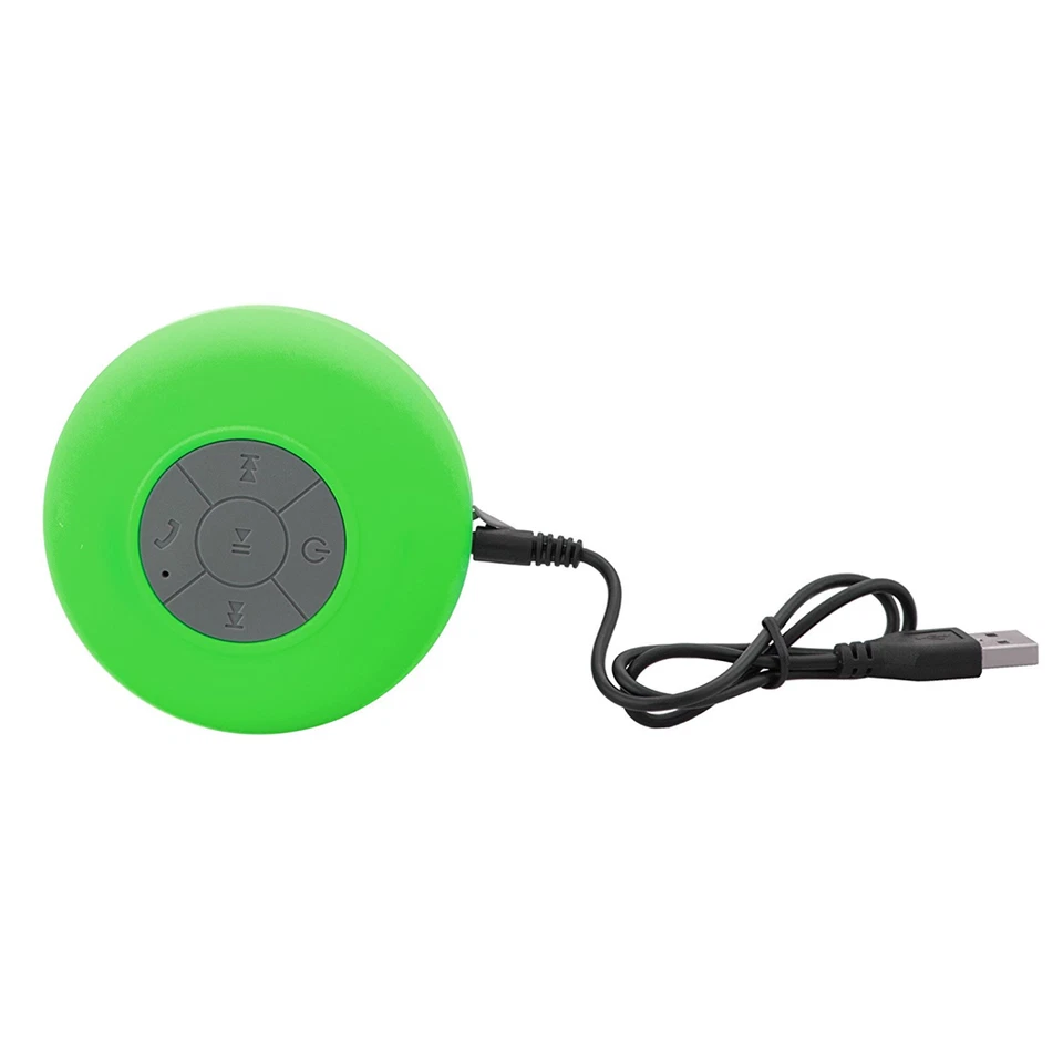 Altavoz portátil Bluetooth inalámbrico de estudio verde Foto 4 de 4