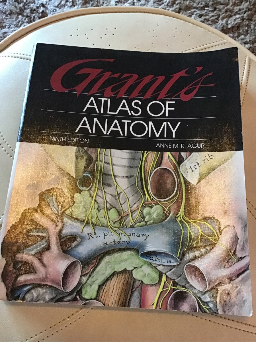 Grant's Atlas of Anatomy, 9th Edition, by Anne M.R. Agur Book | eBay
