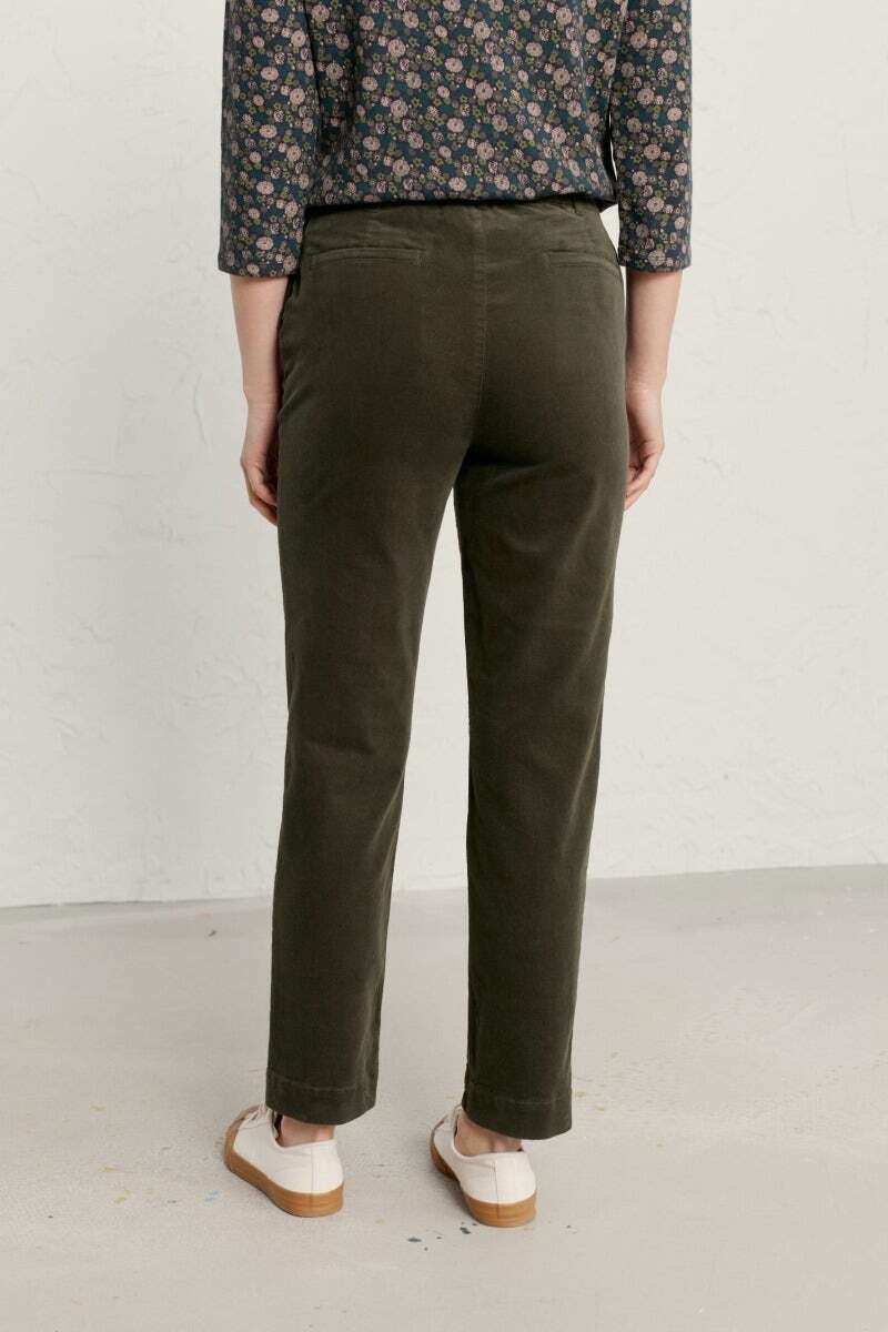 Seasalt Women's Trousers green Crackington Trousers Regular