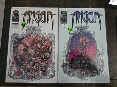 Angela #1 & #3 (1994) of 3   2nd Appearance Angela   Neil Gaiman   Image Comics
