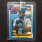 1990 Topps All-Star Rookie Cup Ken Griffey Jr. #336 Bloody Scar Error Card