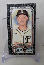 2025 Topps Allen & Ginter - Kerry Carpenter #158 Mini Black Bordered