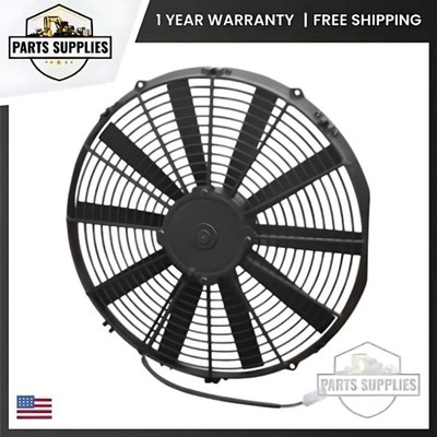 30101517 16'' 1505 CFM Electric Pusher Fan VA18-AP51/C-41S Straight Blade Black