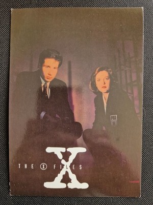 Akte X - Fox Mulder und Dana Scully - unbenutzte Postkarte #W1815