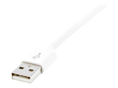 StarTechcom White Lightning to USB Dual USBLT2MW Digital/Data Cable