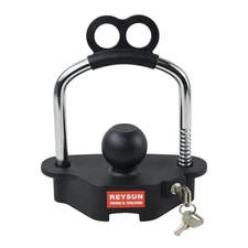 863507 Trailer Hitch Lock Trailer Locks Universal Coupler Lock, Heavy Duty Ball