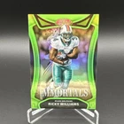 2025 Panini Certified Football Mirror Lime Green Ricky Williams #IM-RWS