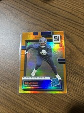 2022 Panini Donruss - Rated Rookie Bo Melton #350 Jersey Number /81 (RC) READ