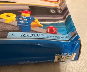 LEGO CITY Power Boat Transporter Set 4643 New Sealed 2011.  Damaged box