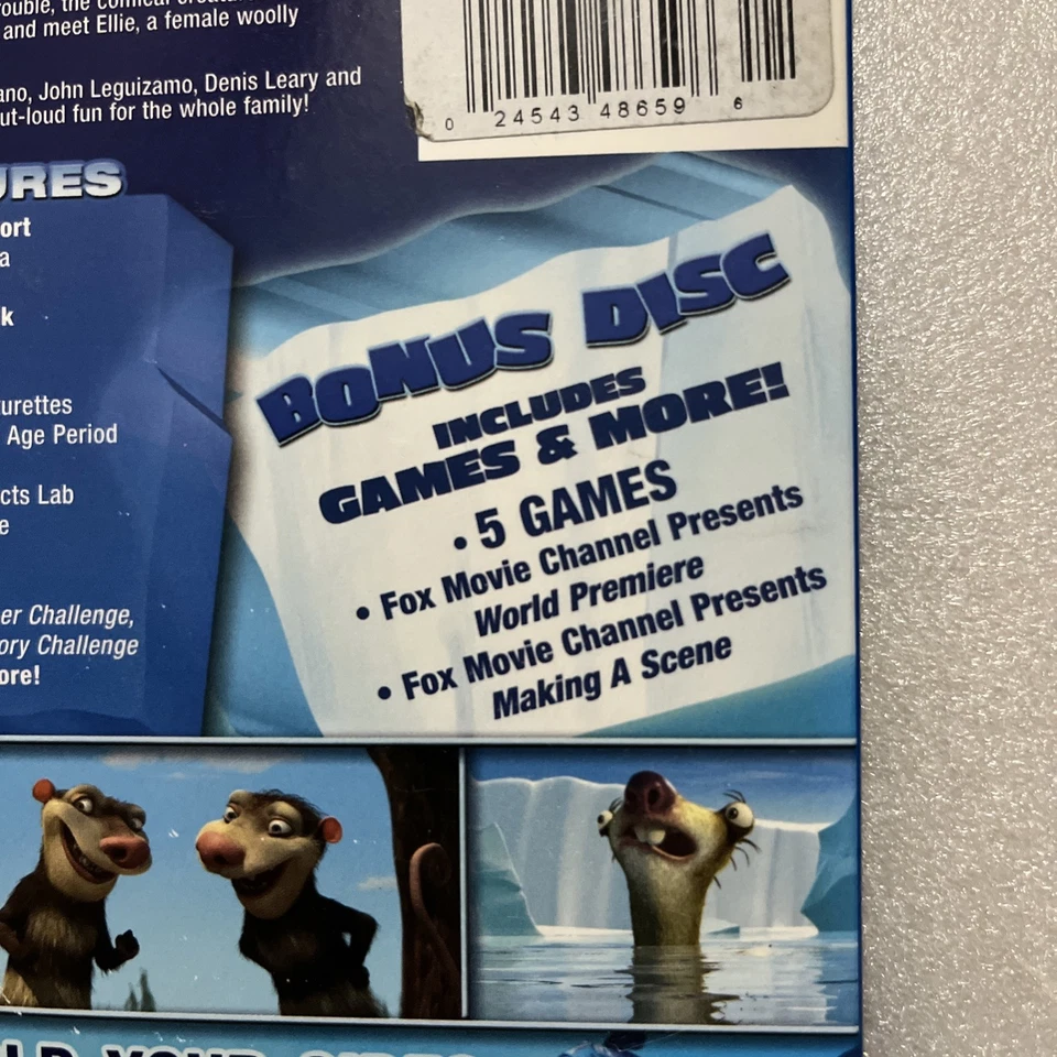 Ice Age: The Meltdown (DVD, Target Exclusive w Bonus Disc, Slipcover) NEW SEALED - Image 4 of 4
