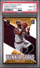 Lebron James 2022 Donruss Optic Winner Stays Card #2 Gem Mint PSA 10 CLE Lakers