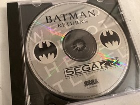 SEGA MEGA CD BATMAN RETURNS NTSC USA USED IMPORT MD US Excellent Condition CIB