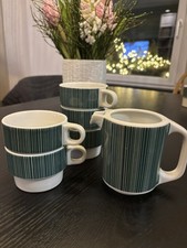 Konvolut, 7 Teile, Rosenthal Thomas Vintage selten Stapelporzellan TC 100 