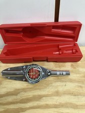 Snap On 38 Drive Torqometer With Working Light