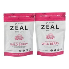1/2 Pack Sale Zurvita Zeal for Life Energy/Health Drink - Wild Berry GLUTEN FREE