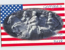 Postcard Georgia's Stone Mountain Park USA