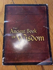 Magiquest The Ancient Book of Wisdom Great Wolf Lodge 2015 Wand instruction book