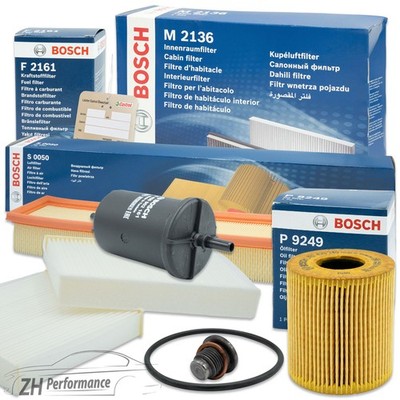 BOSCH INSPEKTIONSPAKET Filterset Kraftstofffilter Citroen Peugeot 207 CC 1.6 16V