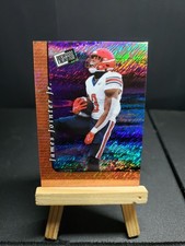 James Jointer Jr. 2024 Leaf Metal Football Press Pass Red Shimmer 9/10 SSP