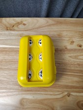 1993 Vintage Tomy Hide N Squeak Eggs Shape Color Sorting Carton Learning Toy