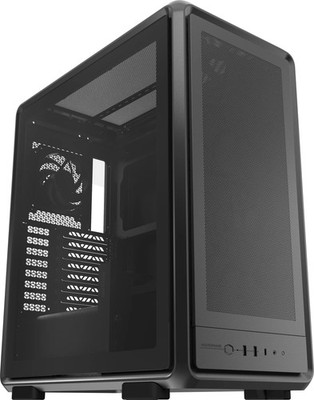 Cooler Master Masterframe 500 Mesh , Tower-Gehäuse schwarz, Tempered Glass