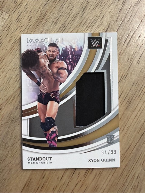 Xyon Quinn 2022 Panini Immaculate Collection WWE Standout Relic #SM-ZQN /99