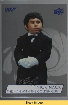 2019 James Bond Collection Silver Foil Herve Villechaize as Nick Nack READ 0eu6