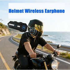 Waterproof Motorcycle Helmet Headset Wireless Bluetooth Headphone Bluetooth 5.3