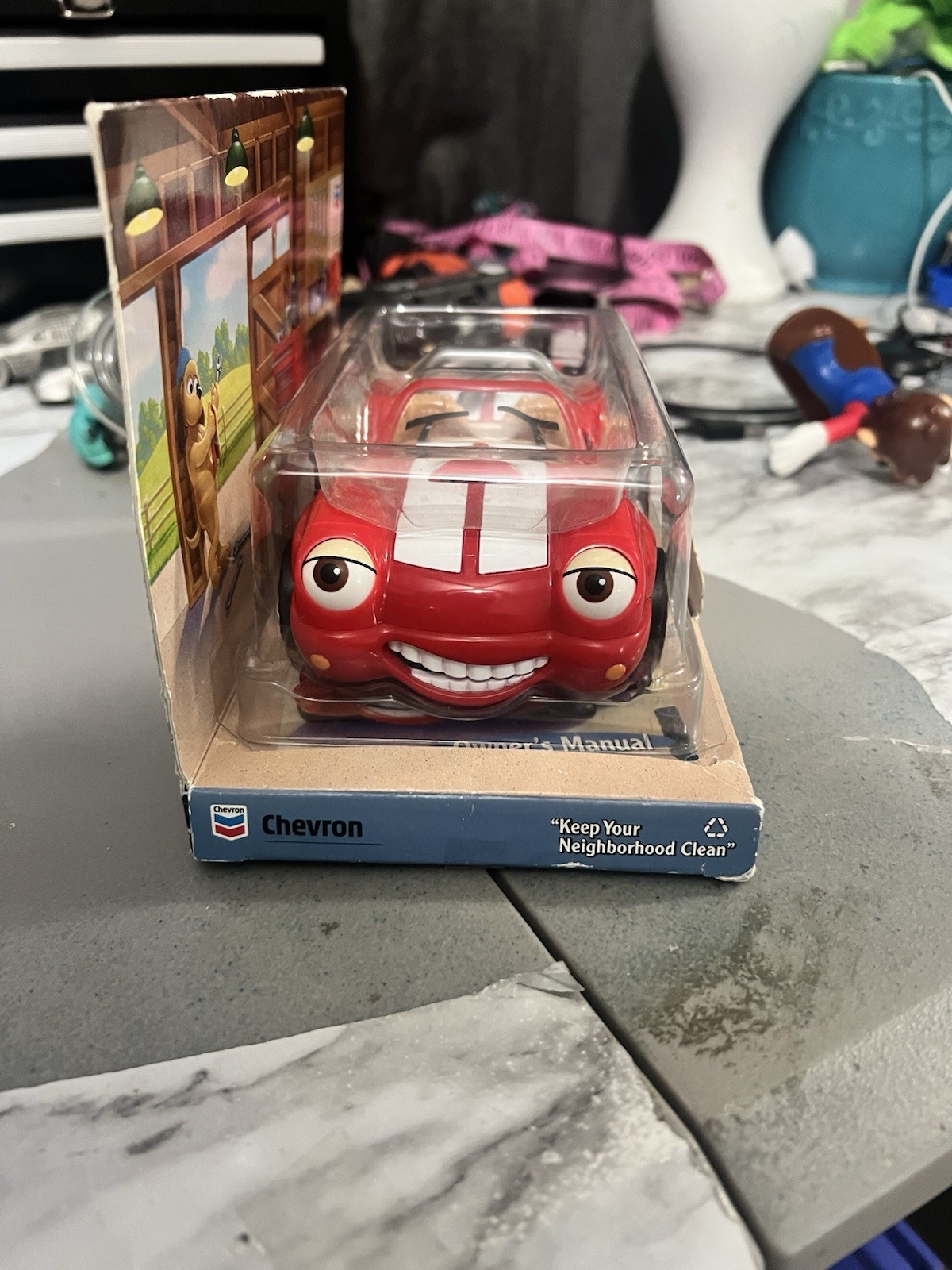 Vintage The Chevron Cars Riley Roadster #35 Collectible Toy Car Retired 2003 NOS