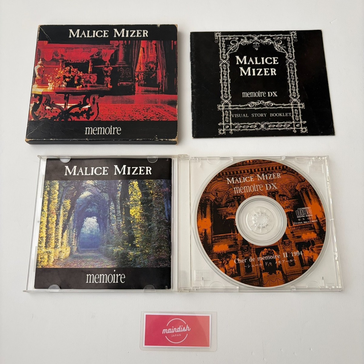 Malice Mizer Memoire DX CD Japan Rare Edition with Booklet used | eBay