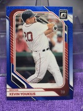 2026 Donruss Baseball Kevin yYoukilis Optic Glitter Prizm SSP #'d 4/6 Blue
