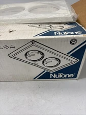 Broan-Nutone 9427P Bulb Heater Exhaust Fan 2 Bulb Infrared 500w Vintage