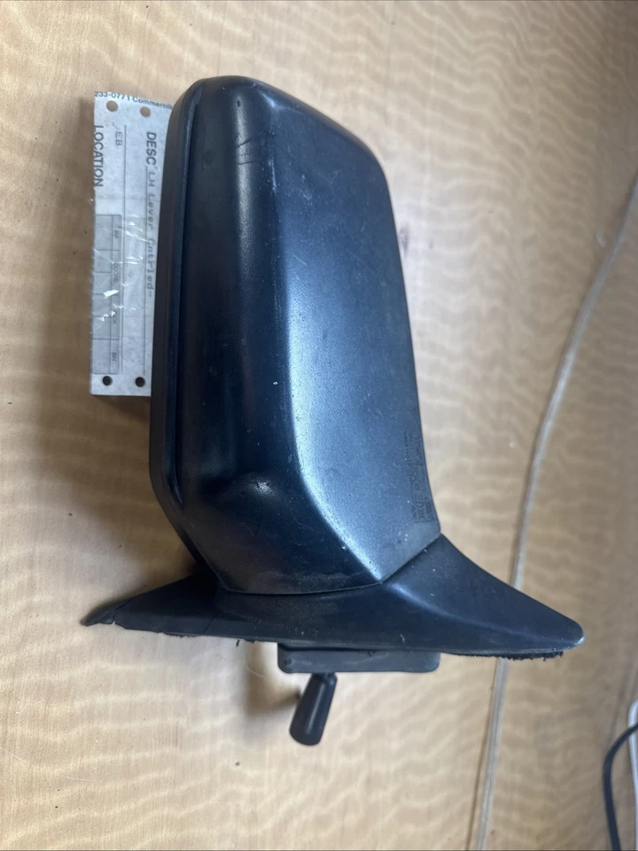1987 Acura Integra Left Side Mirror. Black. - Image 2 of 4