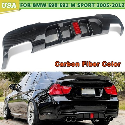 Carbon Look Performance Rear Diffuser for BMW E90 3 Series M Sport 2005-2011 ABS
