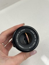 Canon FD 50mm f/1.8 Manual Focus Lens Toyo Optics Made in Japan