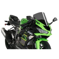 PUIG-BILDSCHIRM R-RACER FUR Kawasaki ZX-6R Ninja 17-23 Dunkler Smoke