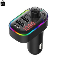 Bluetooth FM Transmitter for Car - Bluetooth 5.0 Adapter PD20W QC3.0 Cigarette