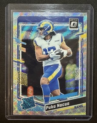 Panini Donruss Optic 2023 Puka Nacua Rated Rookie Wave Prizm #238 /300