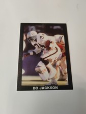 1990 Bo Jackson Football Card Oakland Raiders