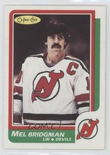1986-87 O-Pee-Chee Mel Bridgman #136 8i5