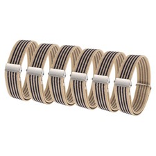 Elastic Sleeve Garter, 14pcs for Man and Women Costume Accessories,beige