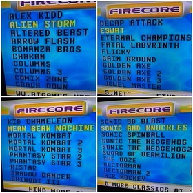 Sega Mega Drive Classic Game Console Emulator with 80 Preinstalled Games *READ*