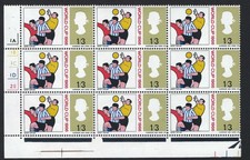 1966 WORLD CUP 1/3  (CYL BLOCK)  DARNED SOCK & MISPERF ERROR